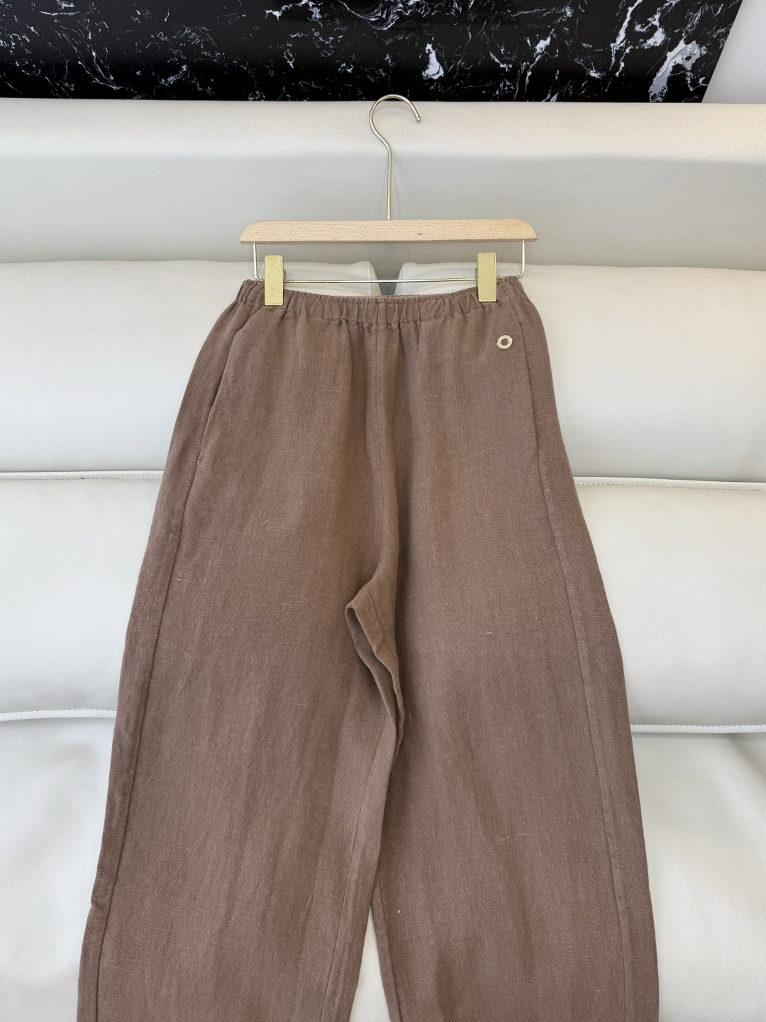 MY096#新款裤子。L% 汉麻 极简风 长裤 五色 MLXL