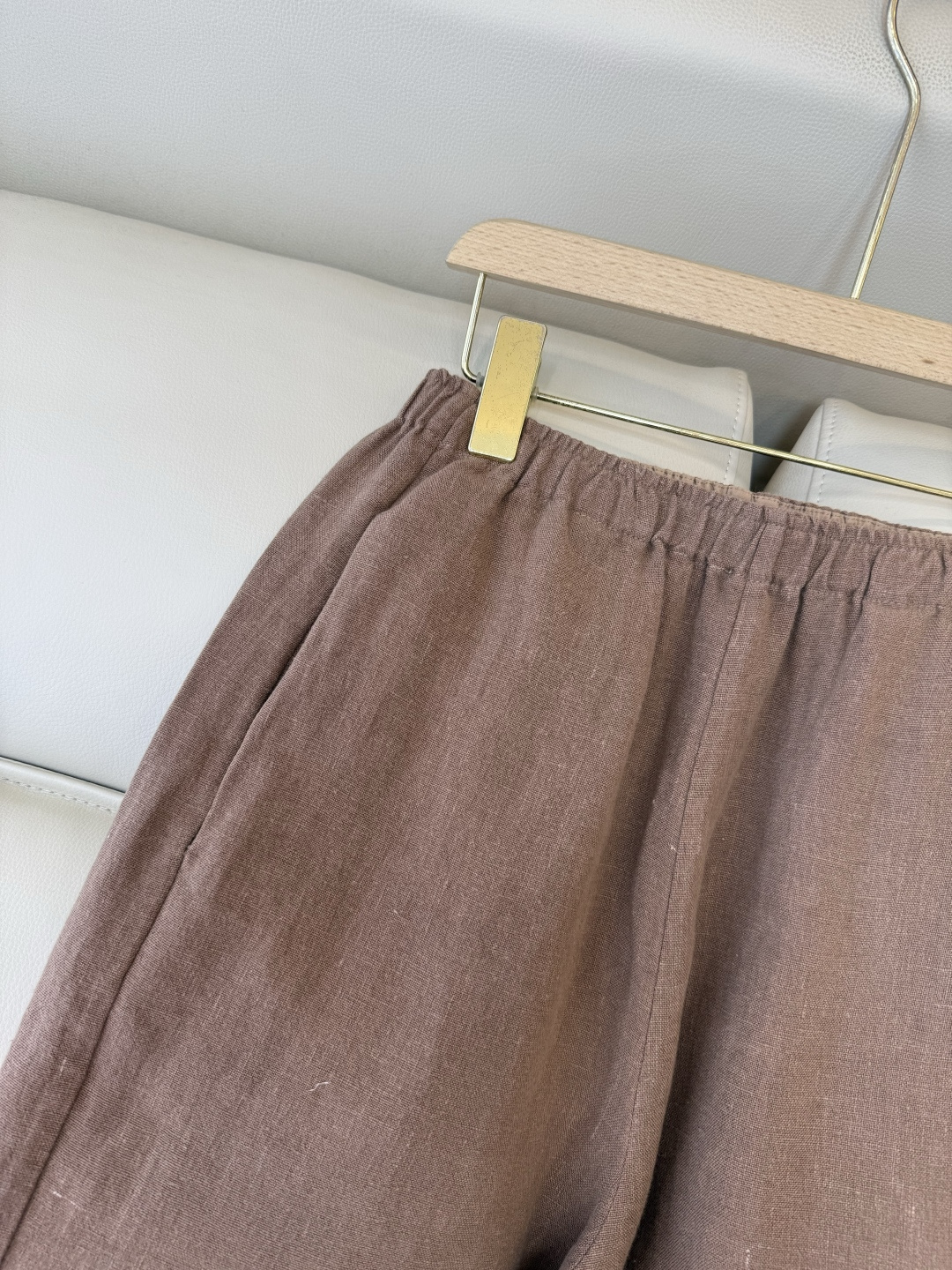 MY096#新款裤子。L% 汉麻 极简风 长裤 五色 MLXL