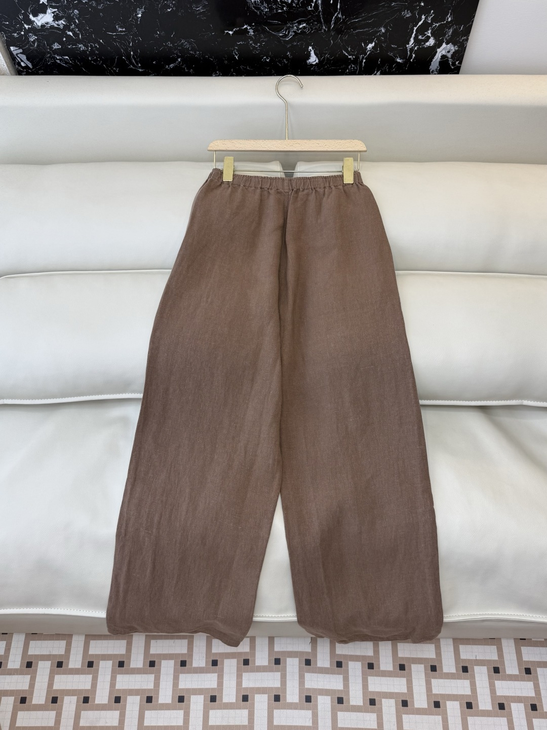 MY096#新款裤子。L% 汉麻 极简风 长裤 五色 MLXL