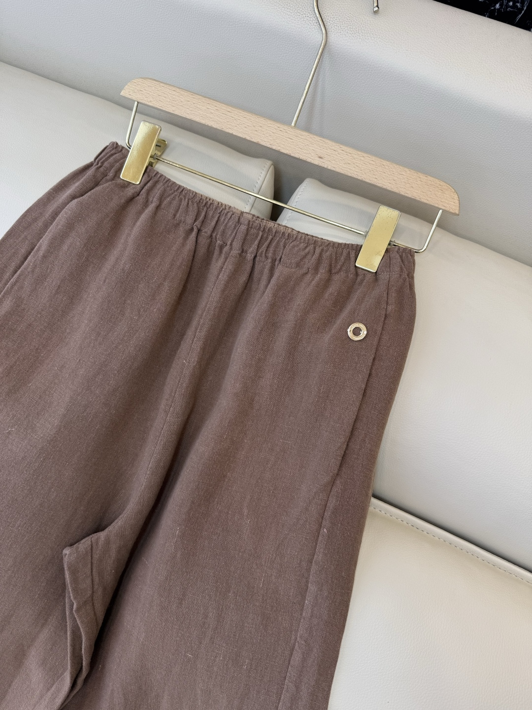 MY096#新款裤子。L% 汉麻 极简风 长裤 五色 MLXL