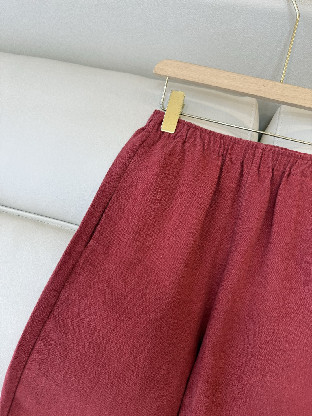 MY096#新款裤子。L% 汉麻 极简风 长裤 五色 MLXL