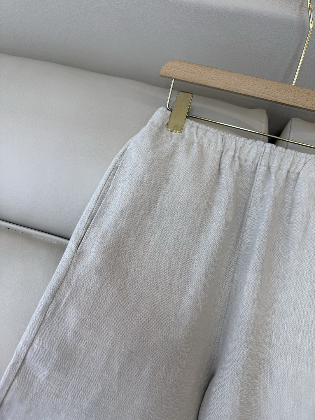 MY096#新款裤子。L% 汉麻 极简风 长裤 五色 MLXL