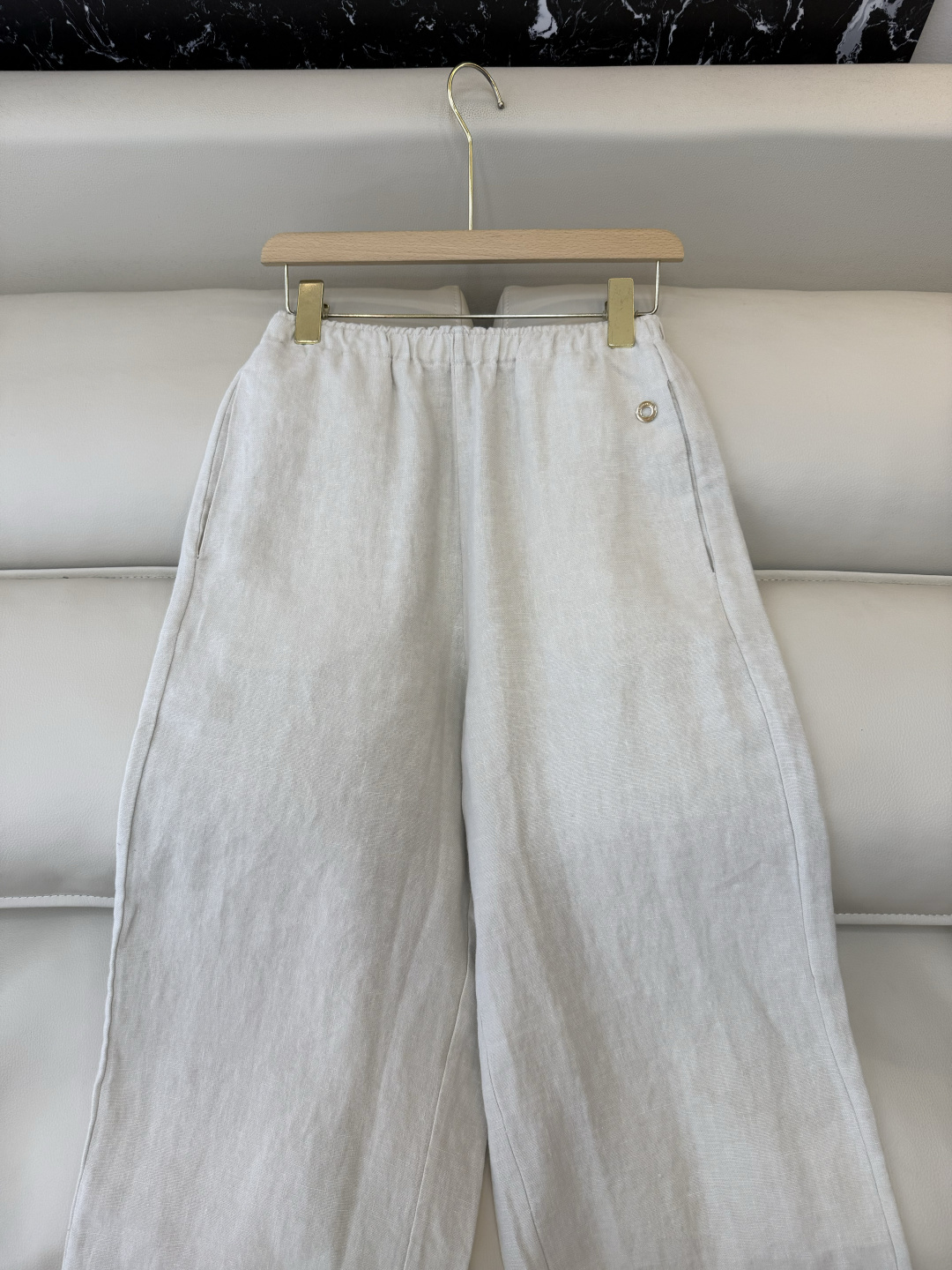 MY096#新款裤子。L% 汉麻 极简风 长裤 五色 MLXL