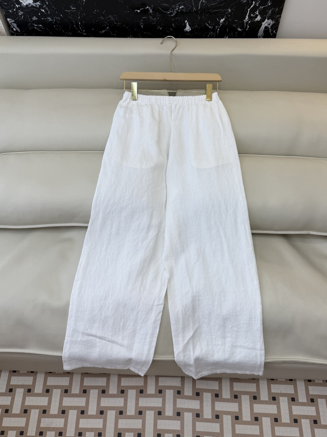 MY096#新款裤子。L% 汉麻 极简风 长裤 五色 MLXL