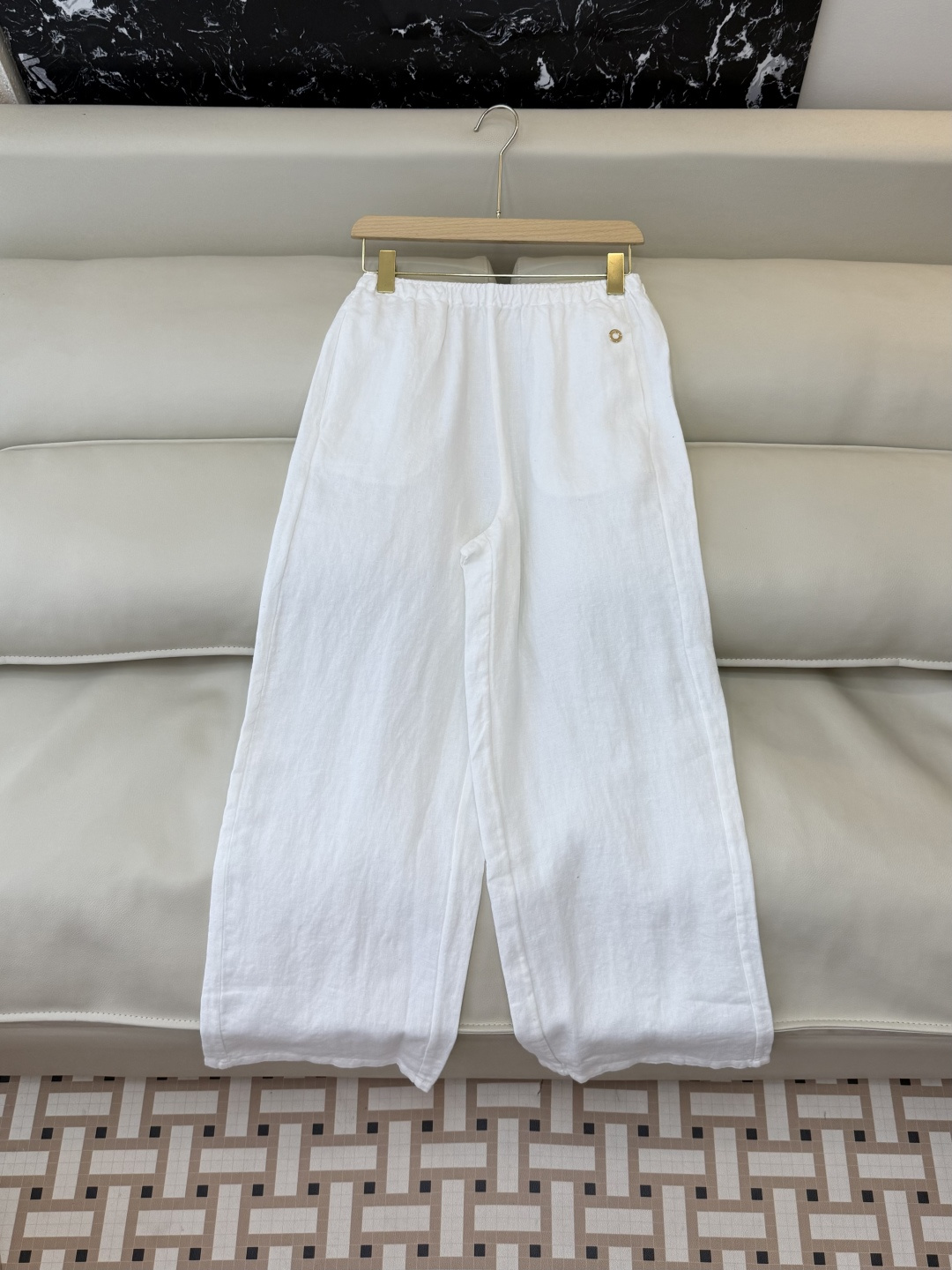 MY096#新款裤子。L% 汉麻 极简风 长裤 五色 MLXL