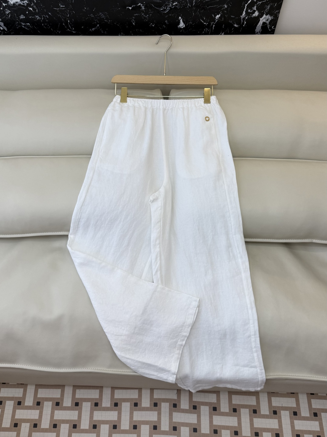 MY096#新款裤子。L% 汉麻 极简风 长裤 五色 MLXL