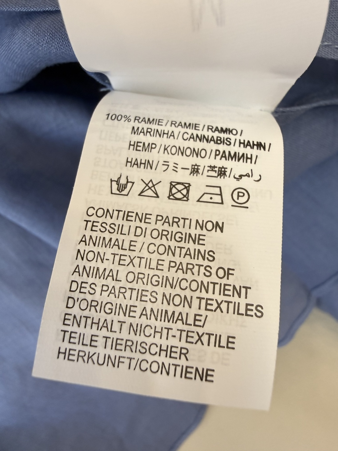 MY095#新款衬衫。Bc 苎麻扭结长袖衬衫 三色 SML