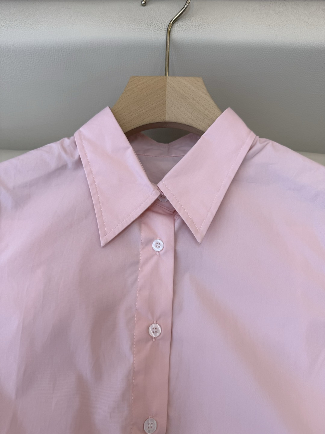 CY0114新款衬衫。Dior 小蜜蜂 绣花 翻领修身 短袖衬衫 白色 粉色 SM L