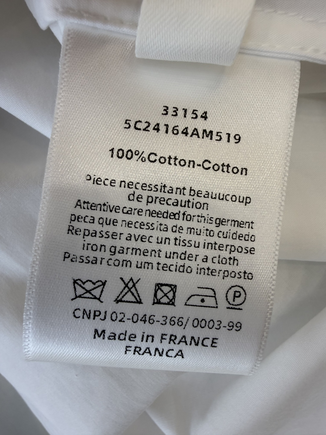 CY0114新款衬衫。Dior 小蜜蜂 绣花 翻领修身 短袖衬衫 白色 粉色 SM L