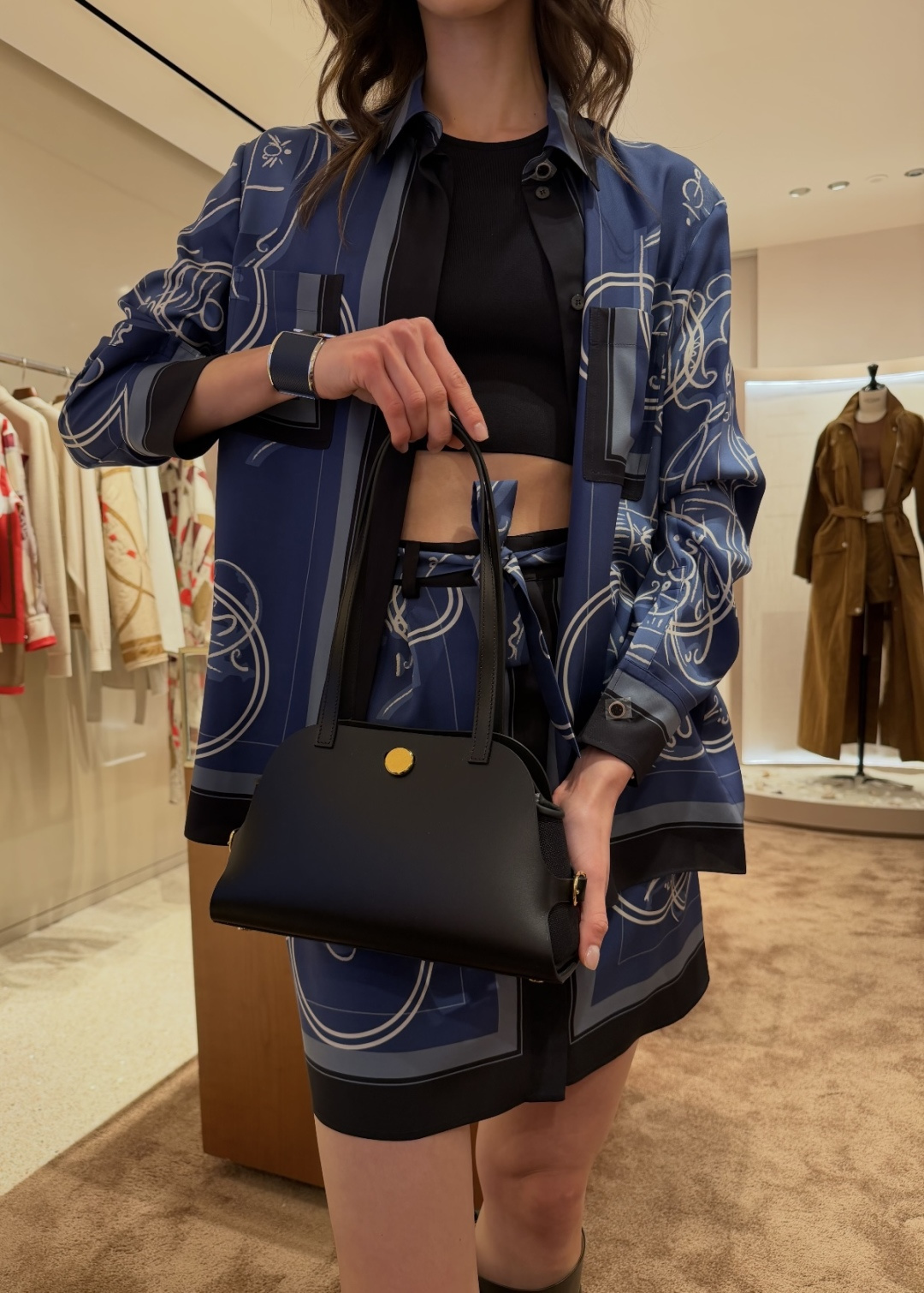 NO:817198,H326026 Upper body picture,Hermes-clothing,hermes,19860909H326026 上身图,爱马仕-服装,hermes,,Women's clothing