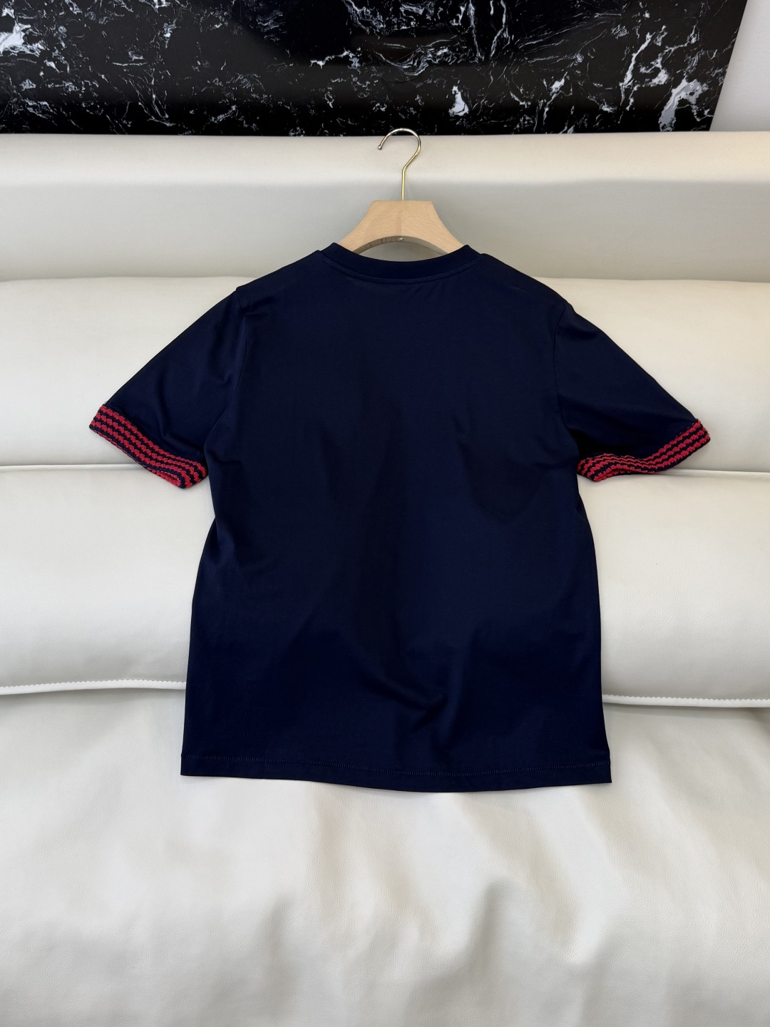 QG0214#新款T恤P‼️Moncler 短袖T恤 宽松款 杏色 蓝色 SM L
