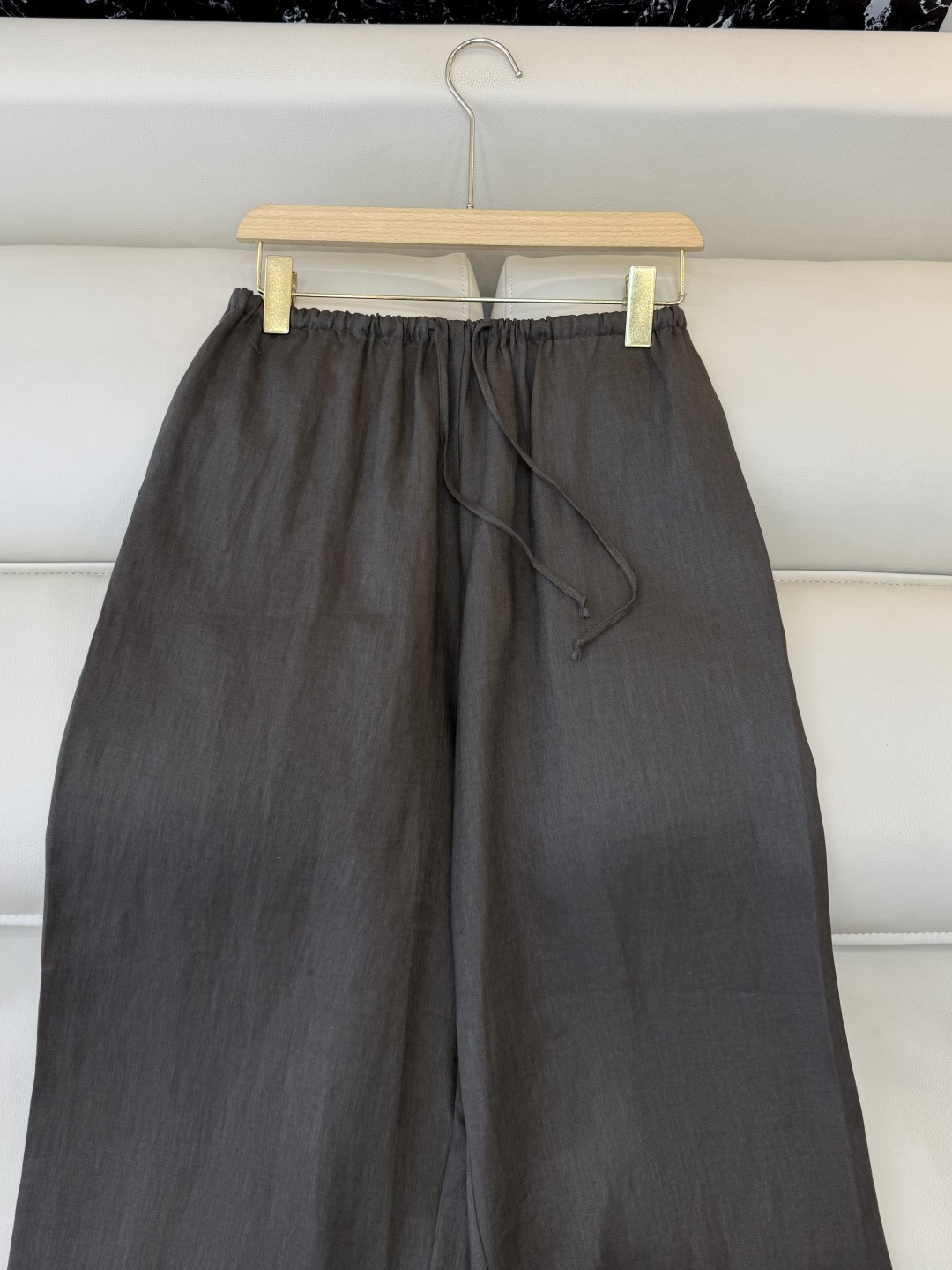 LZ26031#新款裤子。BC 100% 亚麻 阔腿长裤 多色 SML