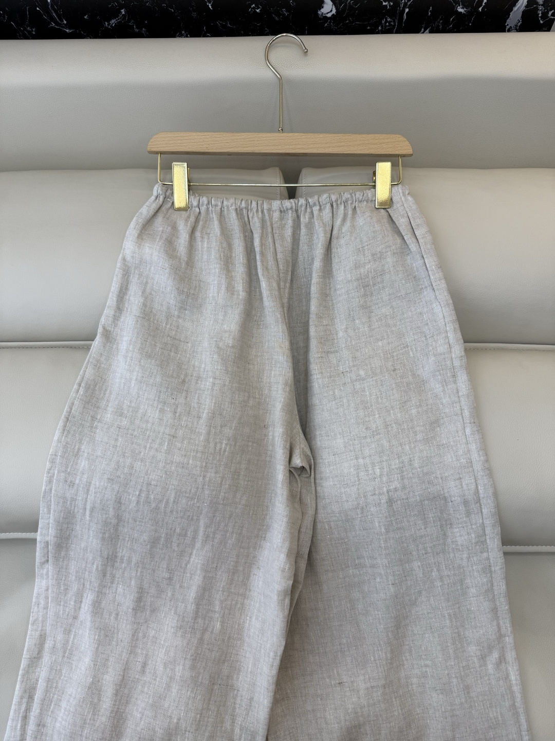 LZ26031#新款裤子。BC 100% 亚麻 阔腿长裤 多色 SML