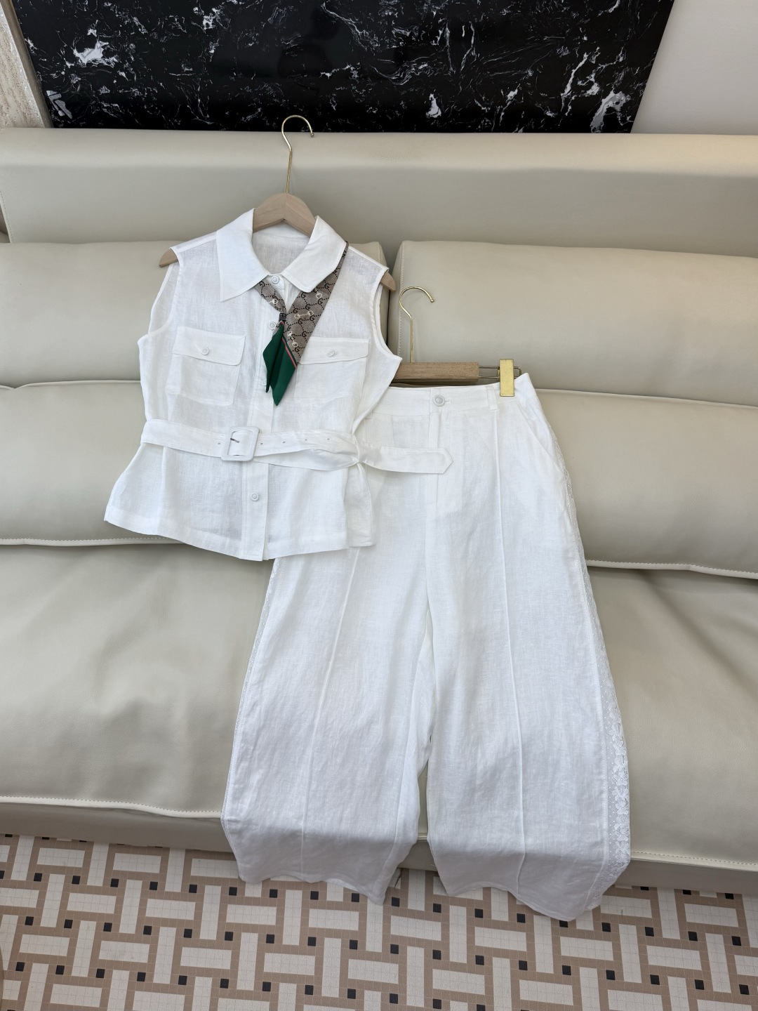 NO:821048,YM0115# New suit factory special version of the highest version on the market. The girl will inspect the goods, trim the three marks on the thread, and send pictures and videos before delivery. If you want quality and service, please add me on WeChat. I will not accept urgent orders. Minimalist style linen sleeveless top trousers suit white natural linen SMLXL, women's clothing,19860909YM0115#新款套装工厂特市面最高版本小妹验货、修剪线头上三标、发货可发图及拍视频,要品质要服务的加我微信,不接急单. 极简风 亚麻 无袖上衣 长裤 套装 白色 本色麻 SMLXL,女装,,Women's clothing