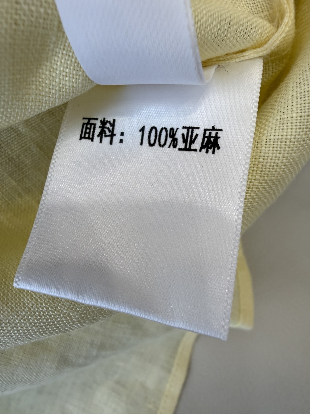 YM0116#新款套装⚠️工厂特批‼️zimm 100% 亚麻 刺绣花 无袖衬衫 ➕短裤套装 黄色 SM