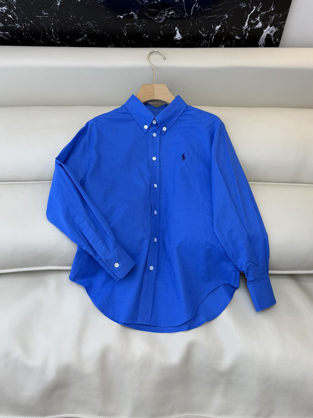 CY0127#新款衬衫。Polo 70% 亚麻 长袖衬衫 白色 黄色 浅粉色 深粉色 蓝色 SML
