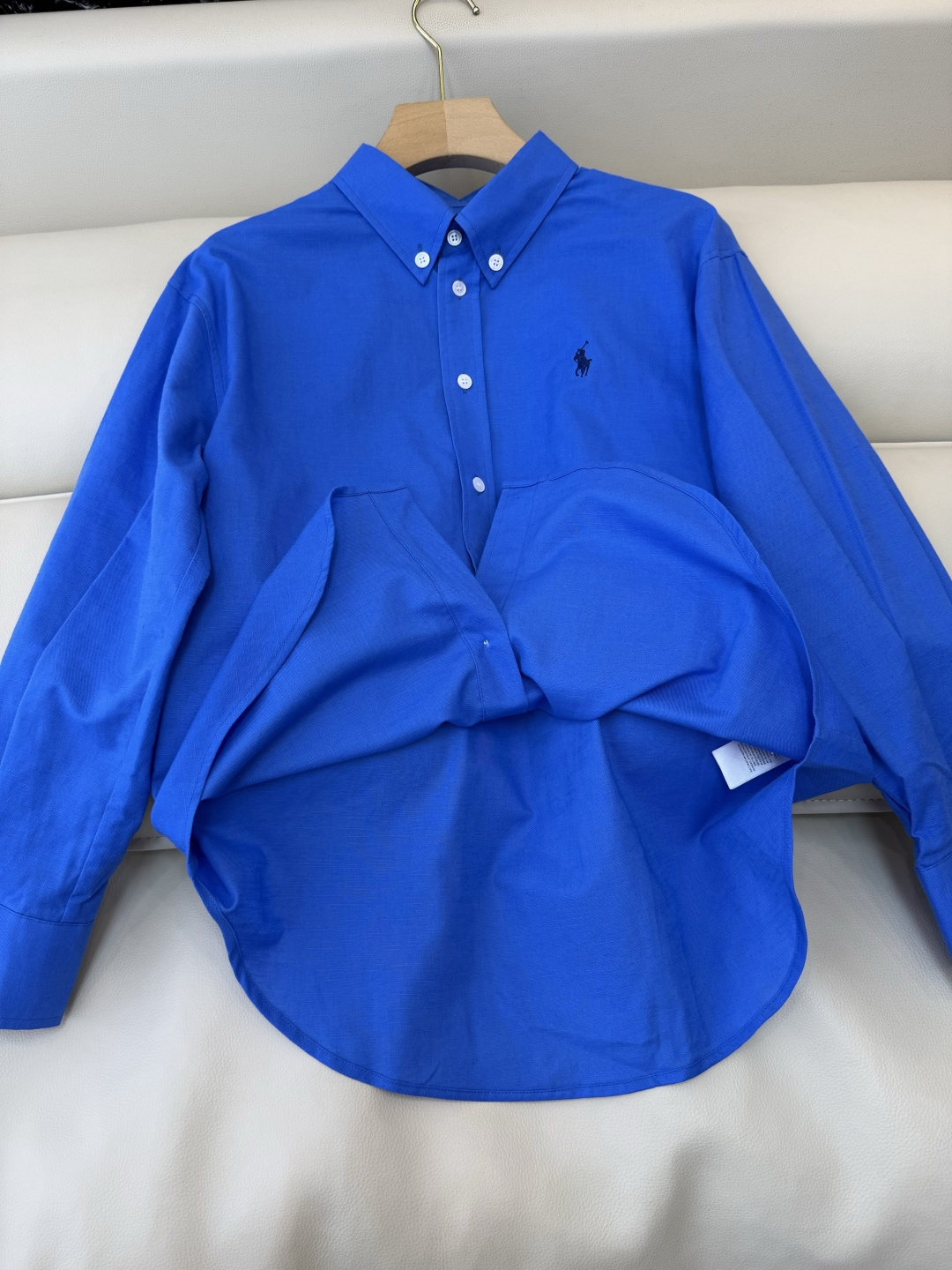 CY0127#新款衬衫。Polo 70% 亚麻 长袖衬衫 白色 黄色 浅粉色 深粉色 蓝色 SML
