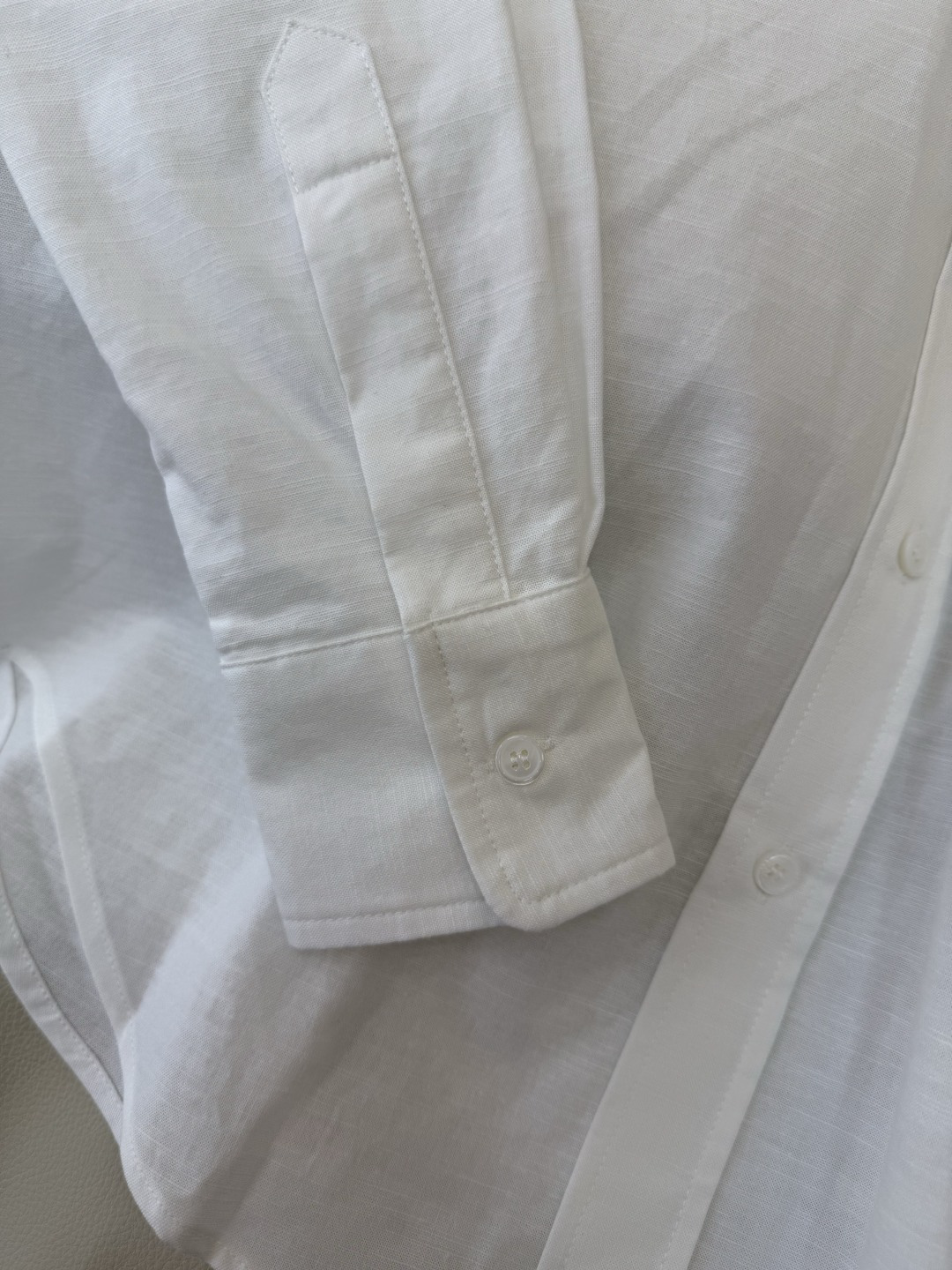CY0127#新款衬衫。Polo 70% 亚麻 长袖衬衫 白色 黄色 浅粉色 深粉色 蓝色 SML