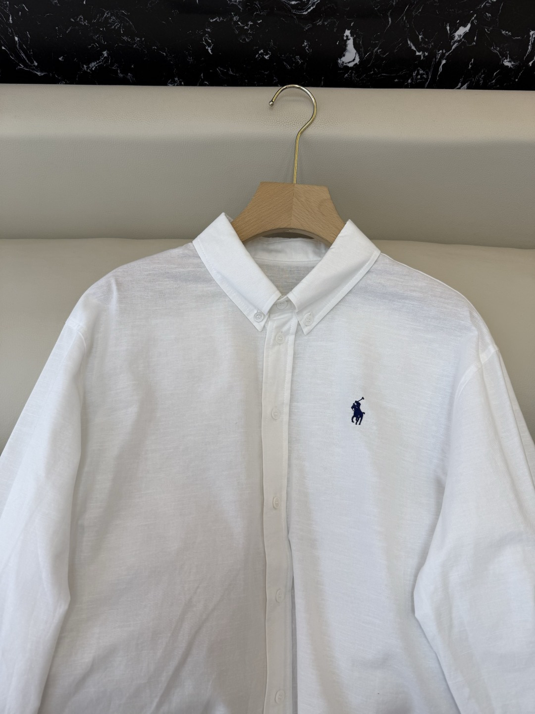 CY0127#新款衬衫。Polo 70% 亚麻 长袖衬衫 白色 黄色 浅粉色 深粉色 蓝色 SML