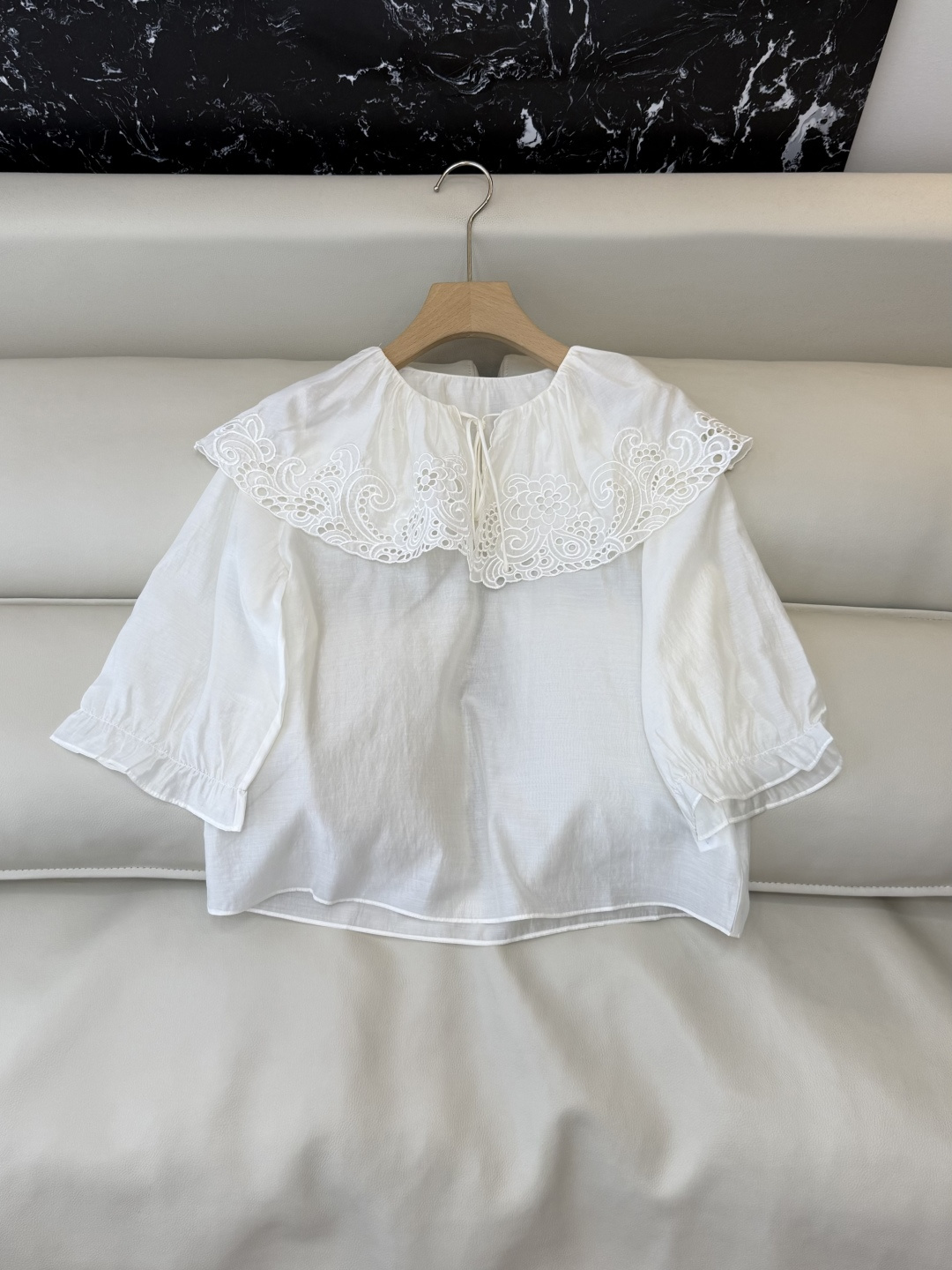 NO:822331,TW012# New Top Factory 90 Tencel Boutique Heavy Embroidery Top White Pink SML, Women's Clothing,19860909TW012#新款上衣工厂 90 天丝 精品 重工刺绣花 上衣 白色 粉色 SML,女装,,Women's clothing