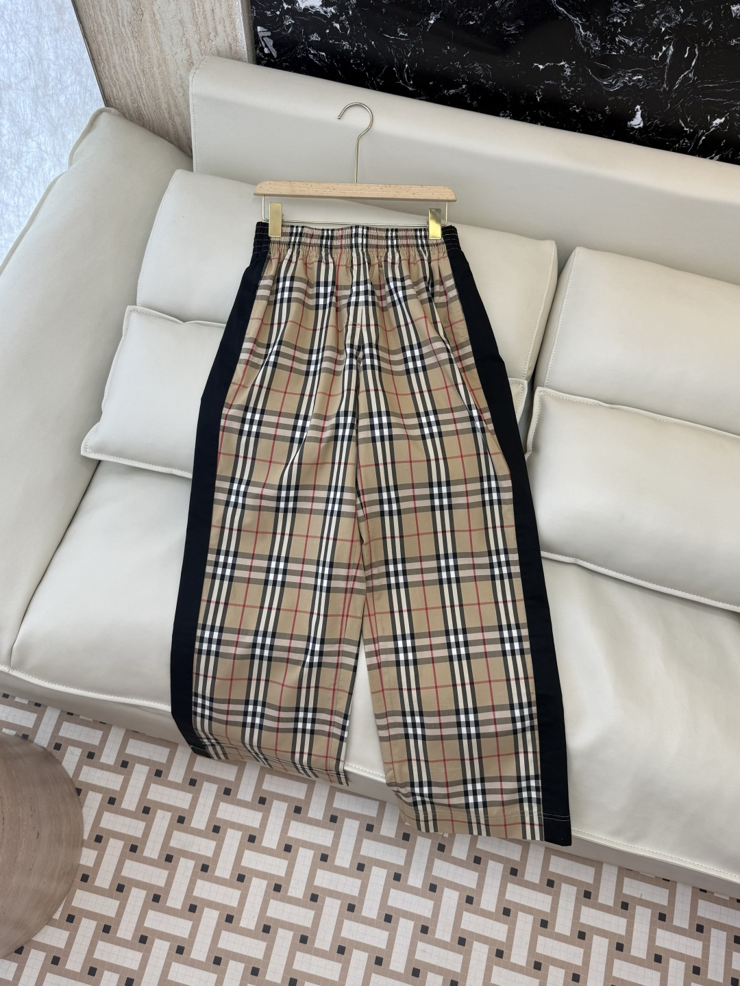 NO:826730,LF024# new trousers P Bur classic plaid casual trousers S-XL, Burberry-clothing, burberry,19860909LF024#新款裤子P Bur 经典格纹 休闲长裤 S-XL,博柏利-服装,burberry,,Women's clothing