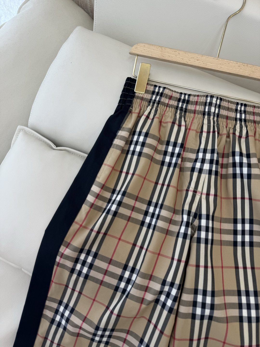 LF024#新款裤子⚠️🌾Bur 经典格纹 休闲长裤 S-XL