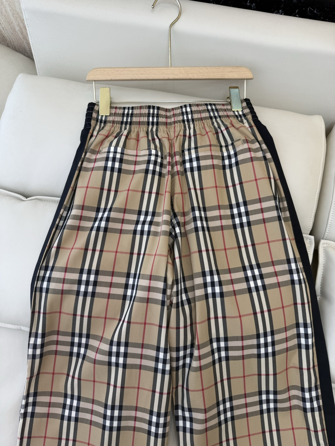 LF024#新款裤子⚠️🌾Bur 经典格纹 休闲长裤 S-XL