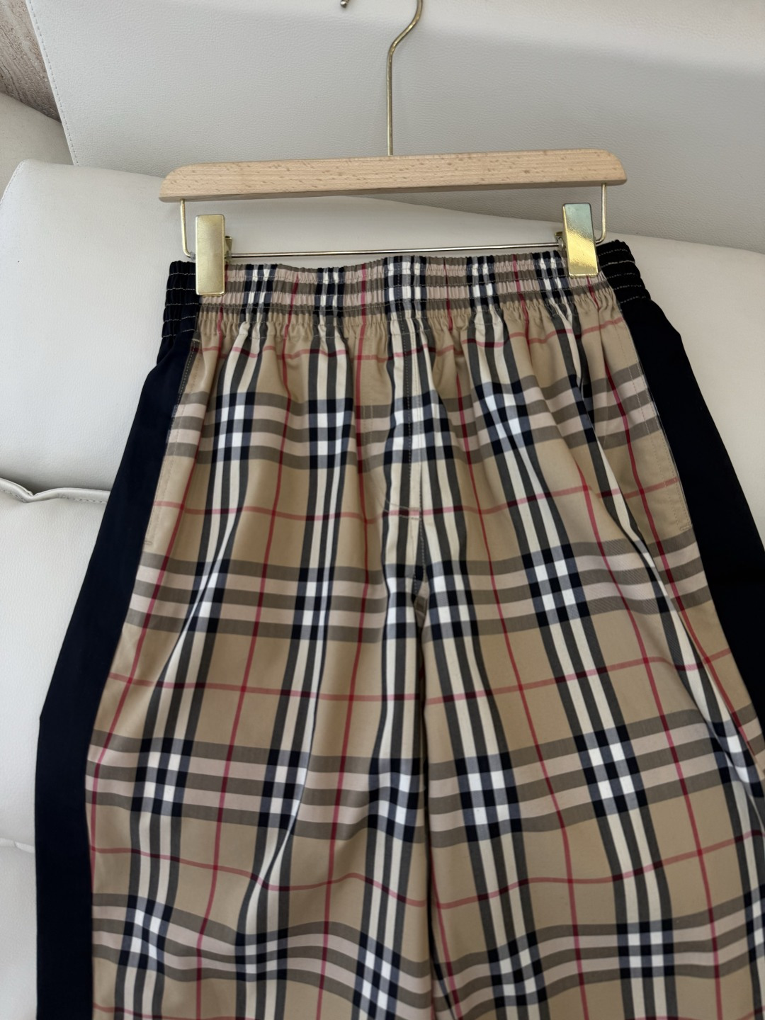 LF024#新款裤子⚠️🌾Bur 经典格纹 休闲长裤 S-XL