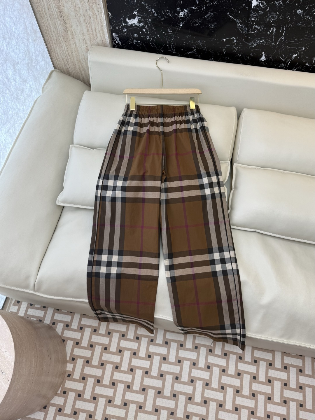 NO:826722,LF023# new pants P Bur classic plaid casual trousers S-XL, Burberry-clothing, burberry,19860909LF023#新款裤子P Bur 经典格纹 休闲长裤 S-XL,博柏利-服装,burberry,,Women's clothing
