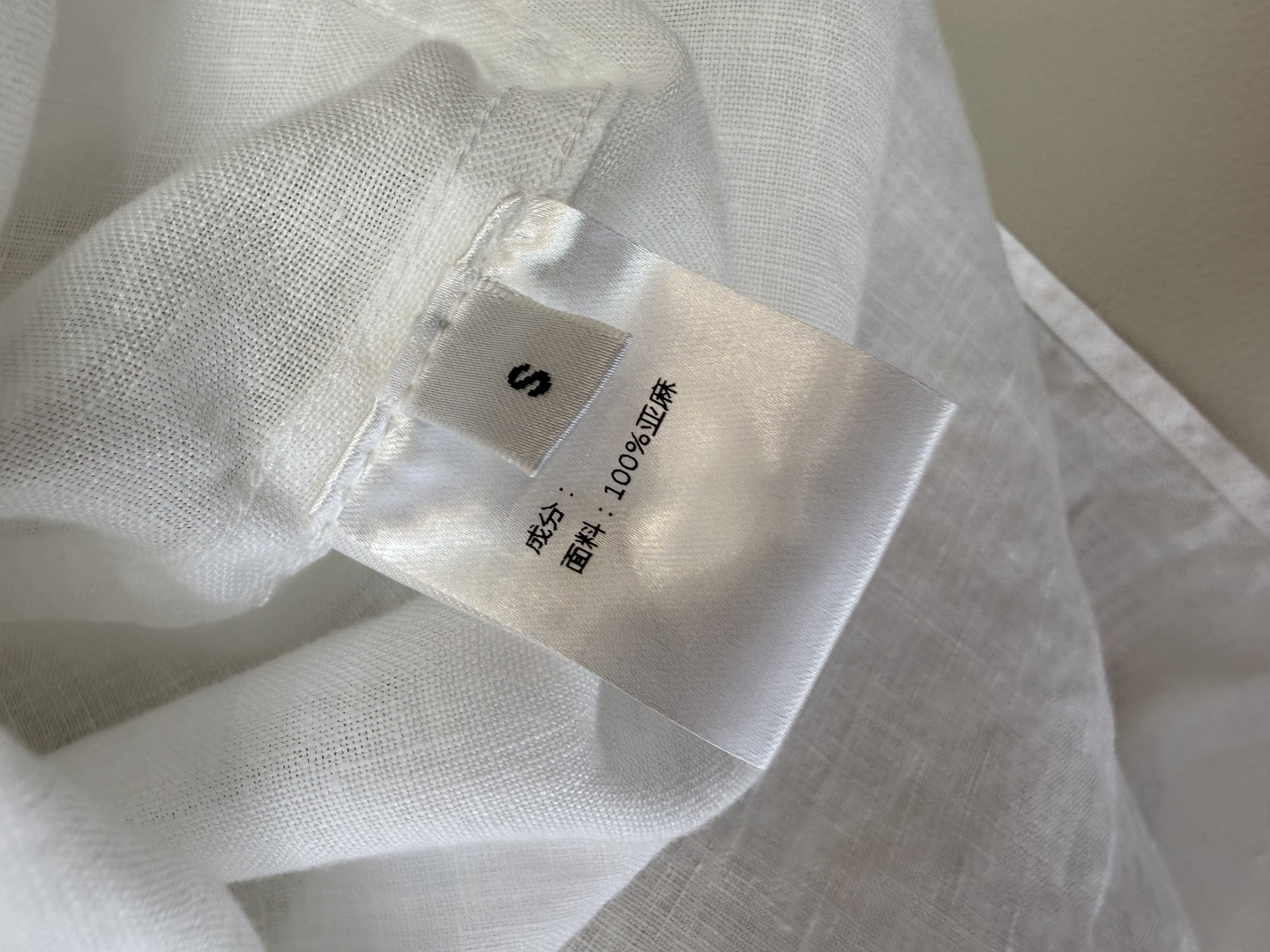 CX0231#新款衬衫⚠️工厂特批‼️Polo 绣花小logo 100% 亚麻 长袖衬衫 粉色 黄色 白