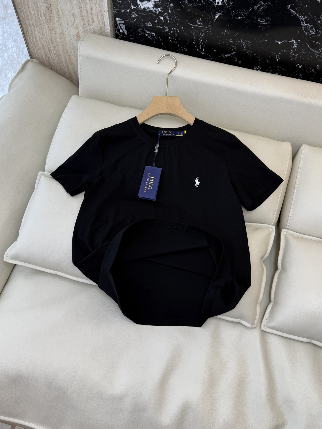 A#新款T恤⚠️特批180‼️Polo  绣小标 极简圆领 短袖T恤  4色 SML