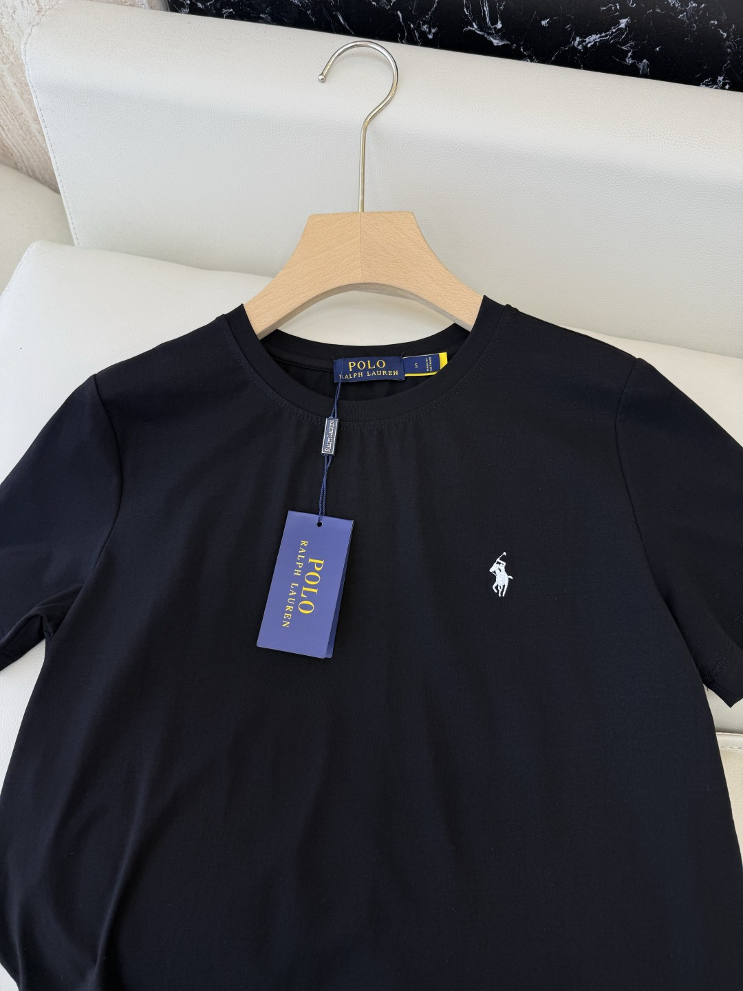 A#新款T恤⚠️特批180‼️Polo  绣小标 极简圆领 短袖T恤  4色 SML