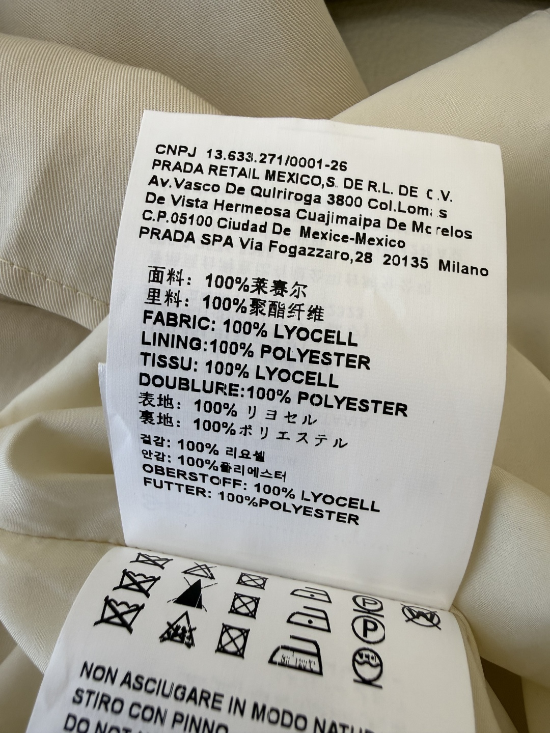 AW082#新款连衣裙⚠️工厂特批‼️PRADA 三角标 无袖V领 连衣裙 黑色 杏色 SM L