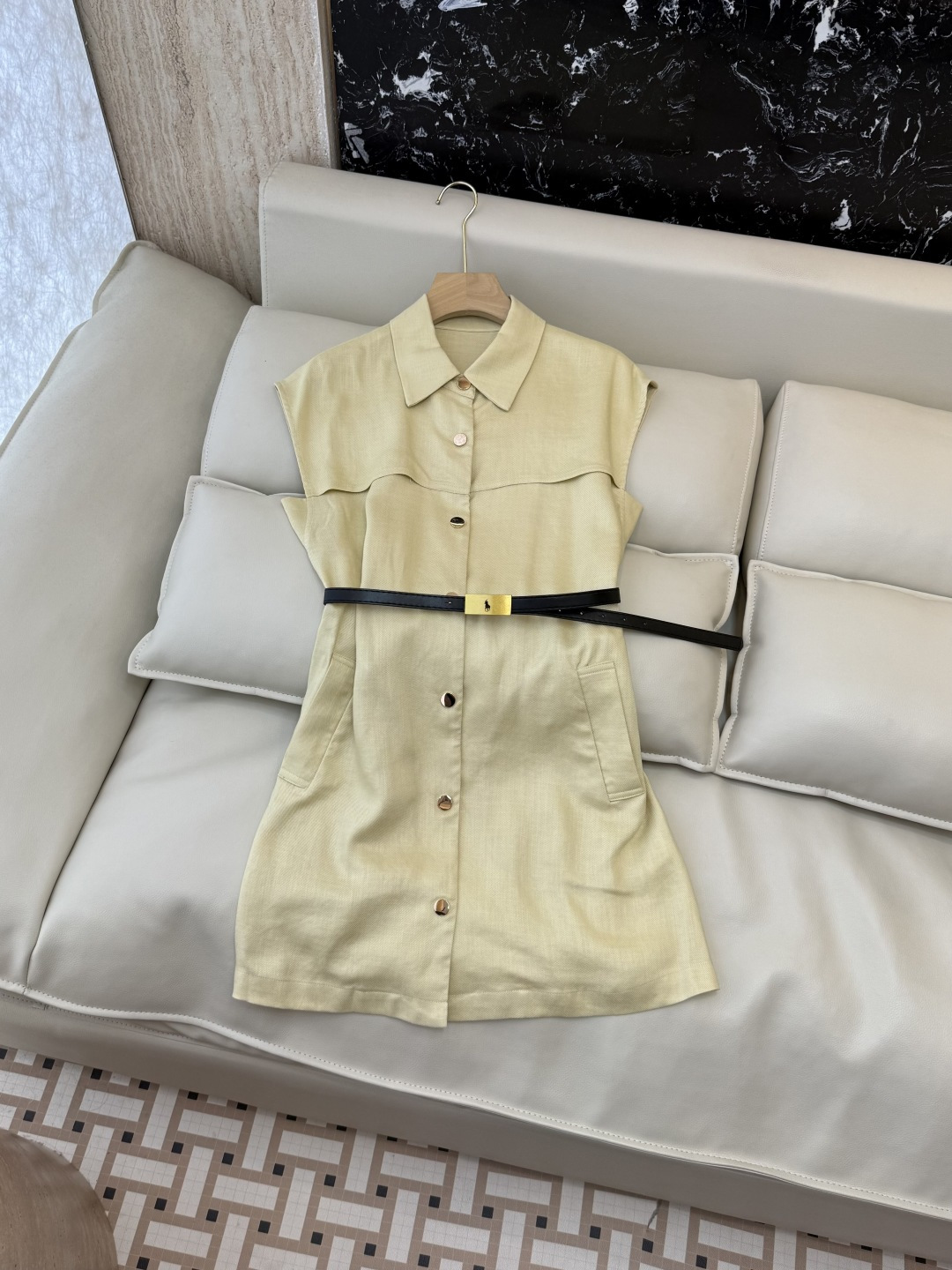 NO:855230,YZ012# New Dress P Polo Laurent Belt Short Sleeve Dress Blue Apricot SML, Women's Clothing, Skirts, T-shirt,19860909YZ012#新款连衣裙P Polo 劳夫劳伦 配腰带 短袖连衣裙 蓝色 杏色 SML,女装,skirts,T-shirt,,Women's clothing