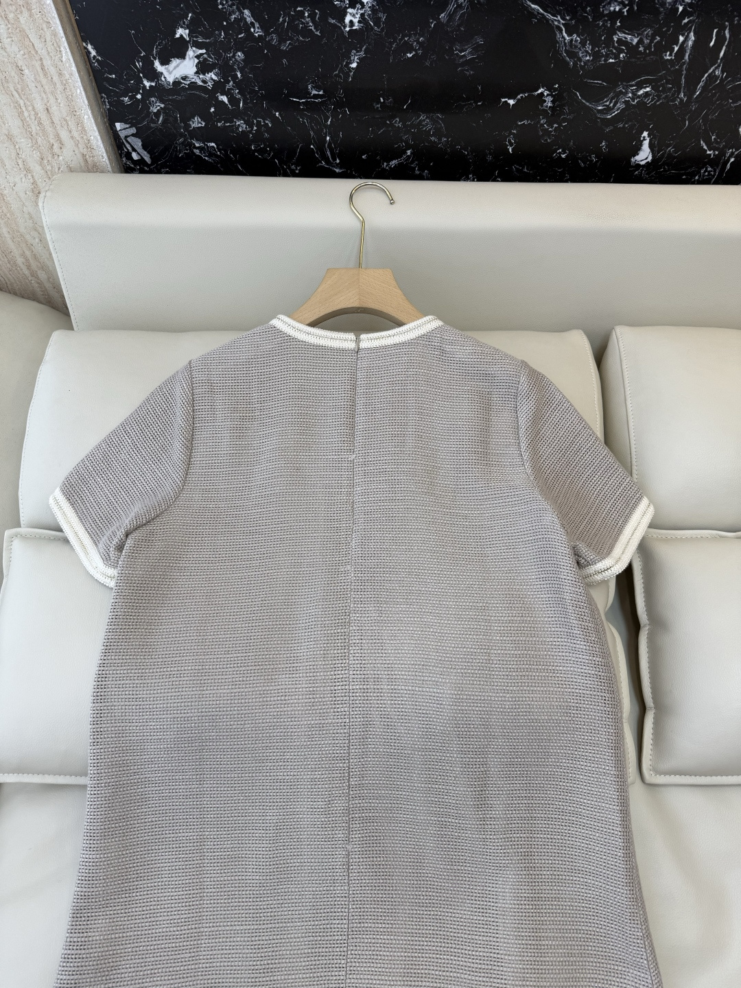 QD8132#新款连衣裙⚠️🌾Loro piana 90% 亚麻 短袖连衣裙 S-XL