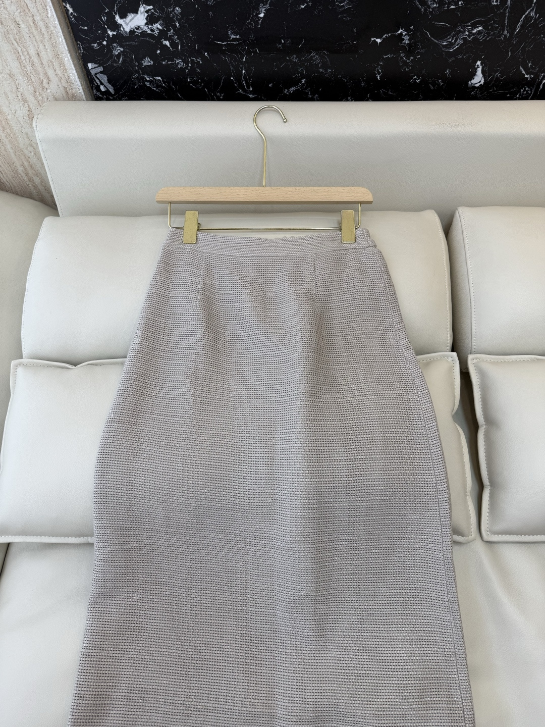 QD8131#新款套装⚠️🌾Loro piana 90% 亚麻 短袖上衣➕半裙套装 S-XL