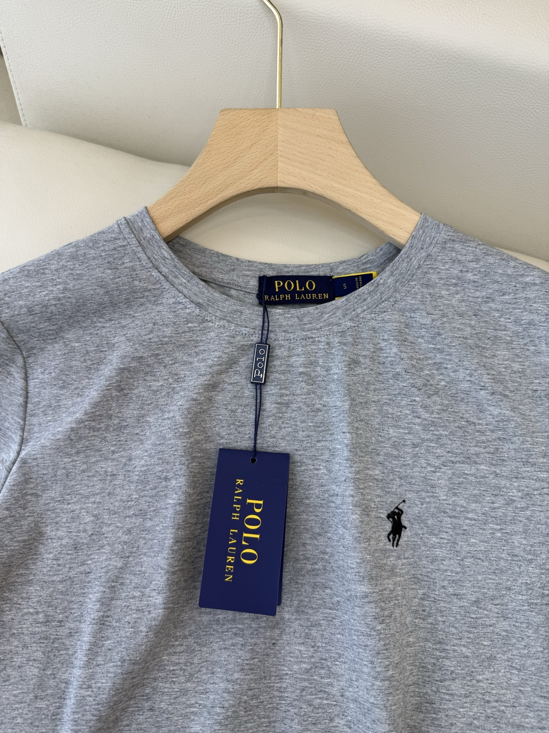 A#新款T恤⚠️特批180‼️Polo  绣小标 极简圆领 短袖T恤  4色 SML
