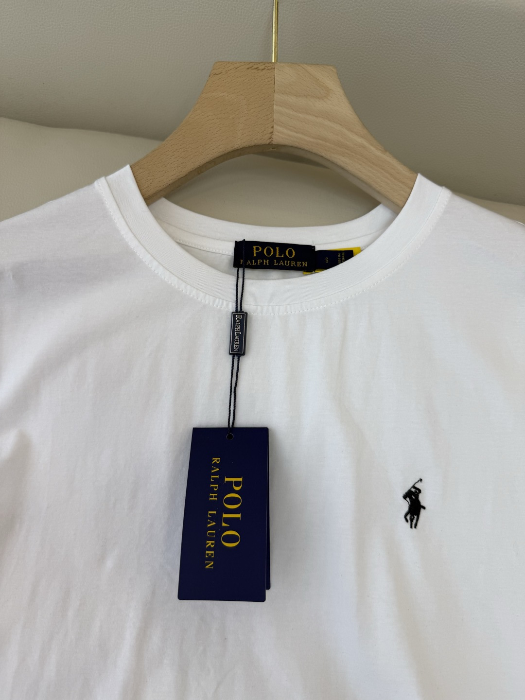 A#新款T恤⚠️特批180‼️Polo  绣小标 极简圆领 短袖T恤  4色 SML