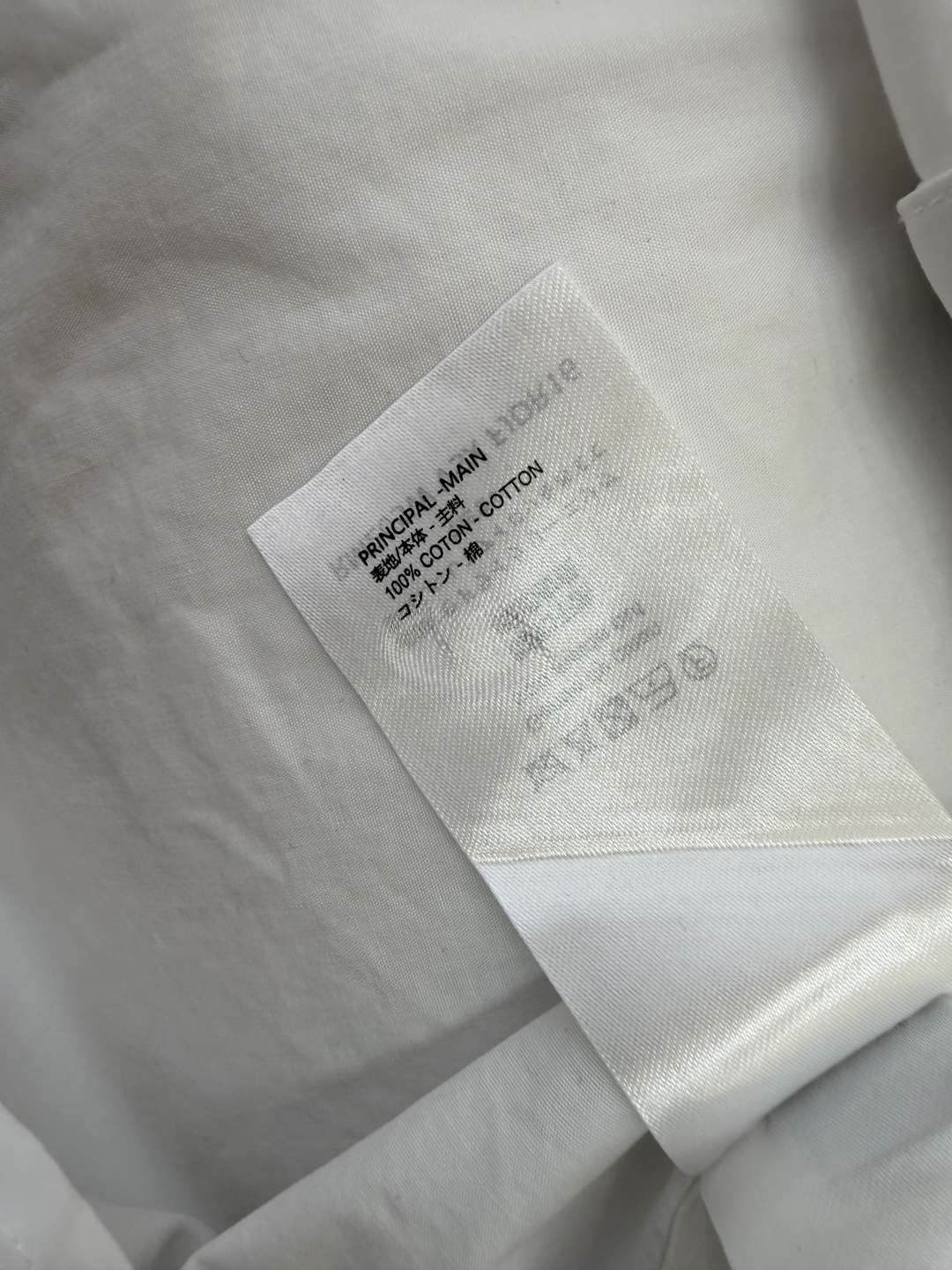 QU089#新款衬衫⚠️工厂特批‼️L V重工刺绣 长袖衬衫 白色SML