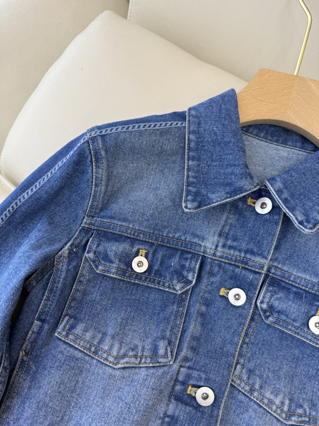 GU090#新款外套⚠️工厂特批‼️Dior 长袖水洗牛仔外套 36/38/40