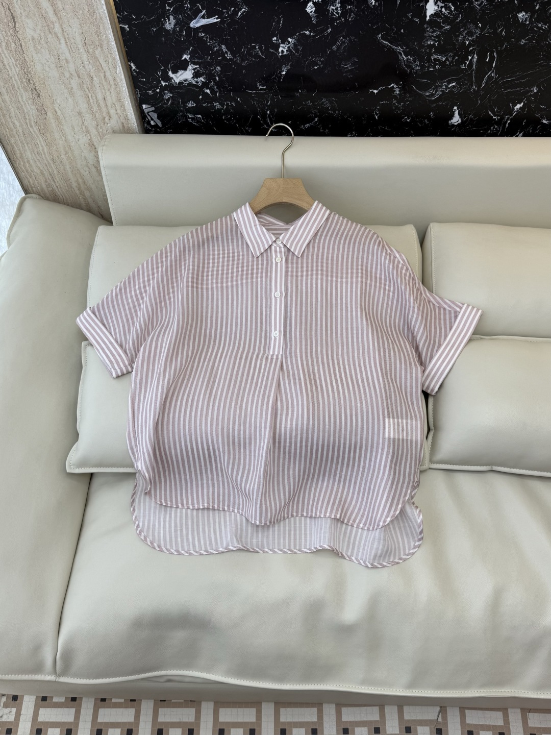NO:858953,BS1199# New top Max 55# Ramie 45 Tencel printed short-sleeved shirt pink blue 36-42, Maxmara-clothing, shirts, T-shirt,19860909BS1199#新款上衣 Max 55# 苎麻 45天丝 印花短袖衬衫 粉色 蓝色 36-42,麦丝玛拉-服装,shirts,T-shirt,,Women's clothing