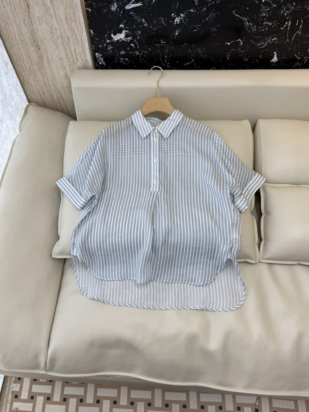 NO:859023,BS1199# New top Max 55# Ramie 45 Tencel printed short-sleeved shirt pink blue 36-42, Maxmara-clothing, shirts, T-shirt,19860909BS1199#新款上衣 Max 55# 苎麻 45天丝 印花短袖衬衫 粉色 蓝色 36-42,麦丝玛拉-服装,shirts,T-shirt,,Women's clothing