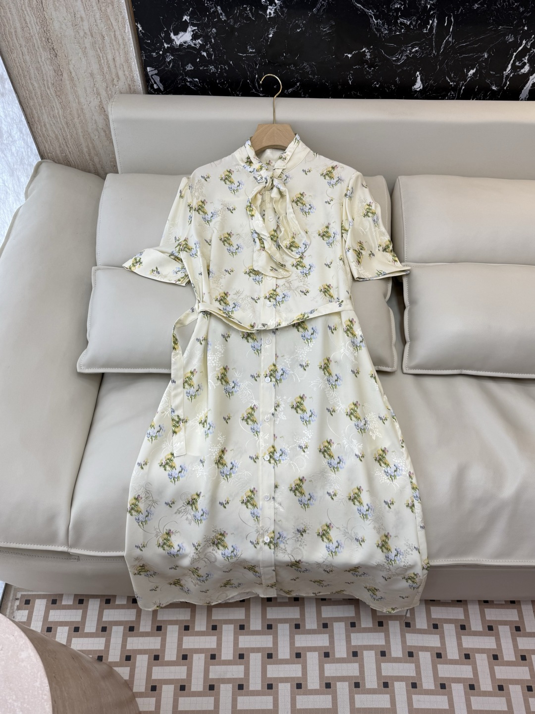NO:858985,BS1207# New dress Dior silk printed short-sleeved dress 36-42, Dior-clothing, dior, dior, skirts, T-shirt, real silk,19860909BS1207#新款连衣裙 Dior 真丝印花短袖 连衣裙 36-42,迪奥-服装,dior,dior,skirts,T-shirt,real silk,,Women's clothing