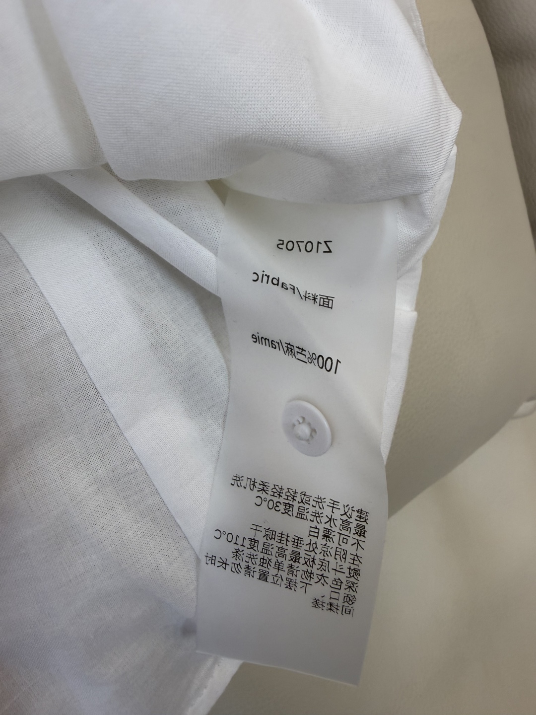 ZM004#新款上衣⚠️工厂特批‼️100% 苎麻 无袖上衣 咖色 白色 SMLXL