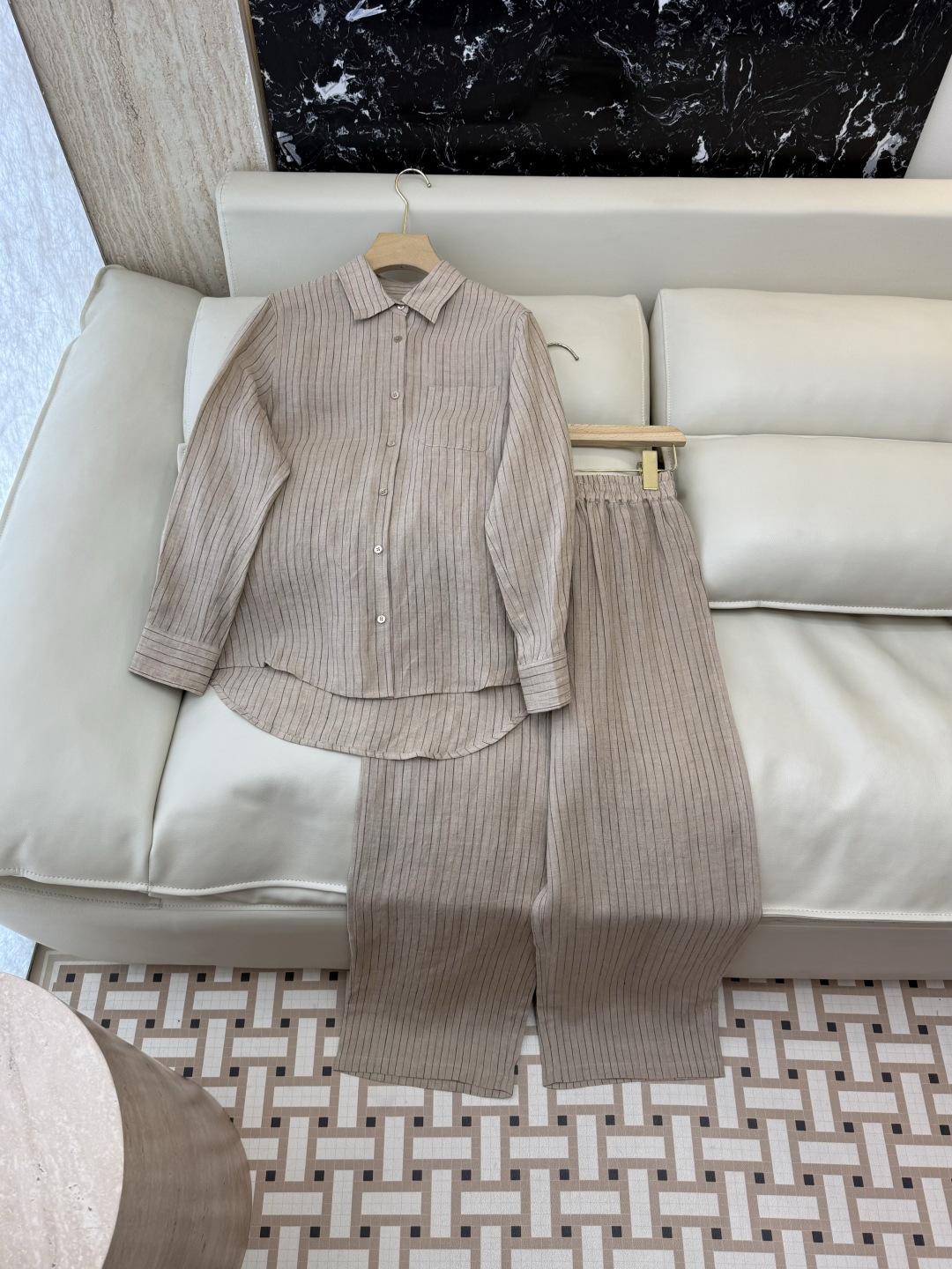 NO:864019,ZM006# The new highest version on the market, the girl will inspect the goods, trim the three marks on the threads, and ship the goods. If you want quality and service, add me on WeChat. We will not accept urgent orders. Suit Bc The highest version of the classic version on the market, the girl will inspect the goods, trim the three marks on the threads, and ship the goods. If you want quality and service, add me on WeChat, but we will not accept urgent orders. Linen striped shirt and trousers suit, gray apricot SML, women's clothing, shirts,19860909ZM006#新市面最高版本小妹验货、修剪线头上三标、发货可发图及拍视频,要品质要服务的加我微信,不接急单.款套装 Bc 经典市面最高版本小妹验货、修剪线头上三标、发货可发图及拍视频,要品质要服务的加我微信,不接急单.款 亚麻条纹衬衫长裤套装 灰色 杏色 SML,女装,shirts,,Women's clothing