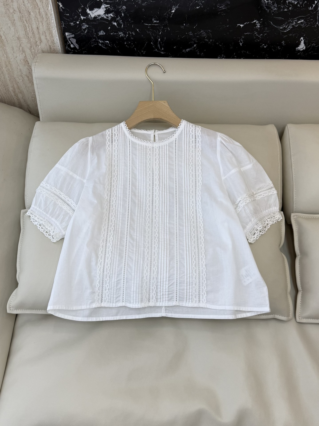NO:867335,LH0236# New top factory P cotton embroidered short-sleeved top yellow white SML, women's clothing, T-shirt,19860909LH0236#新款上衣工厂P 棉 绣花短袖上衣 黄色 白色 ＳＭＬ,女装,T-shirt,,Women's clothing