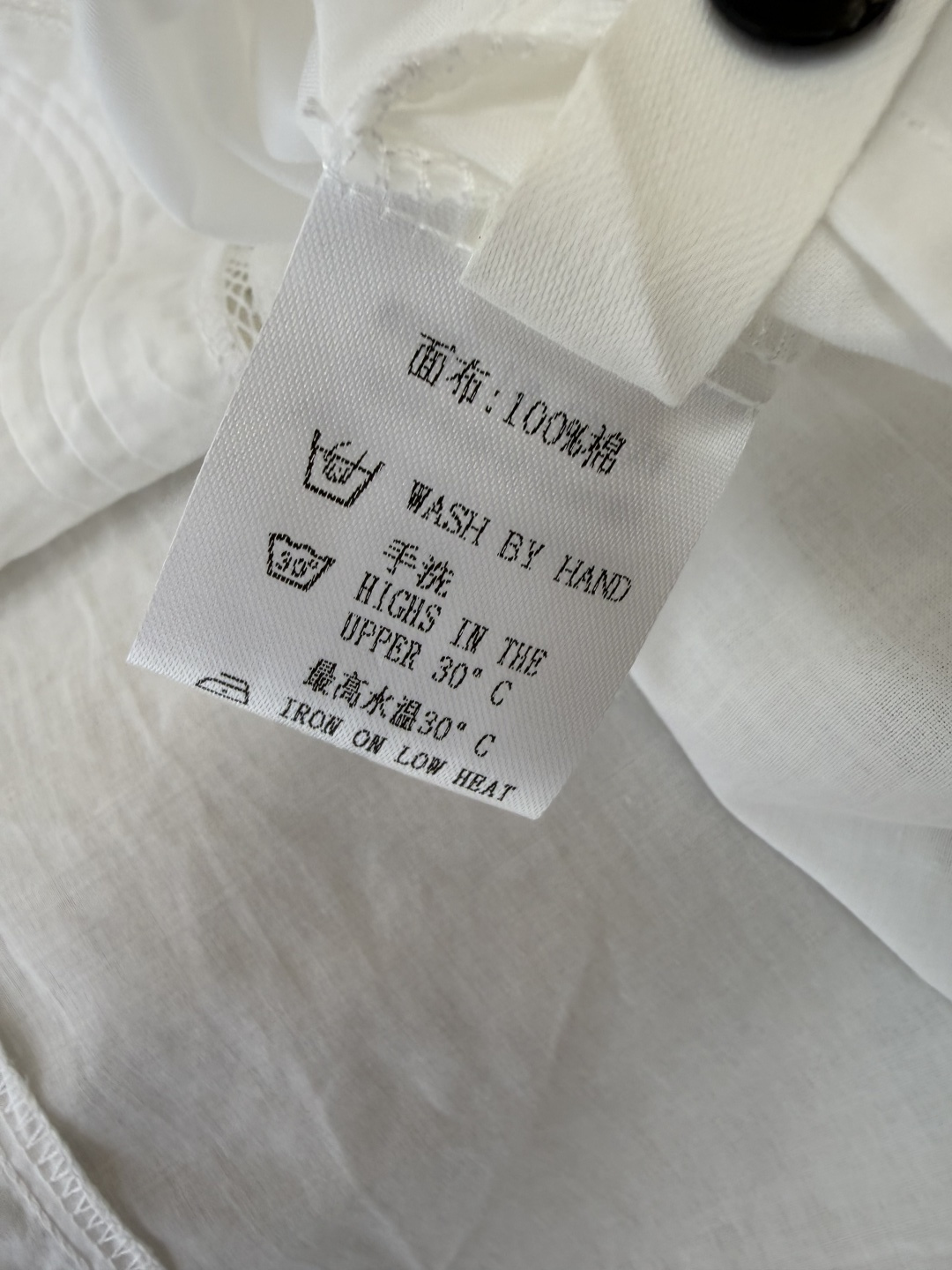 LH0236#新款上衣⚠️工厂特批‼️100% 棉 绣花短袖上衣 黄色 白色 ＳＭＬ