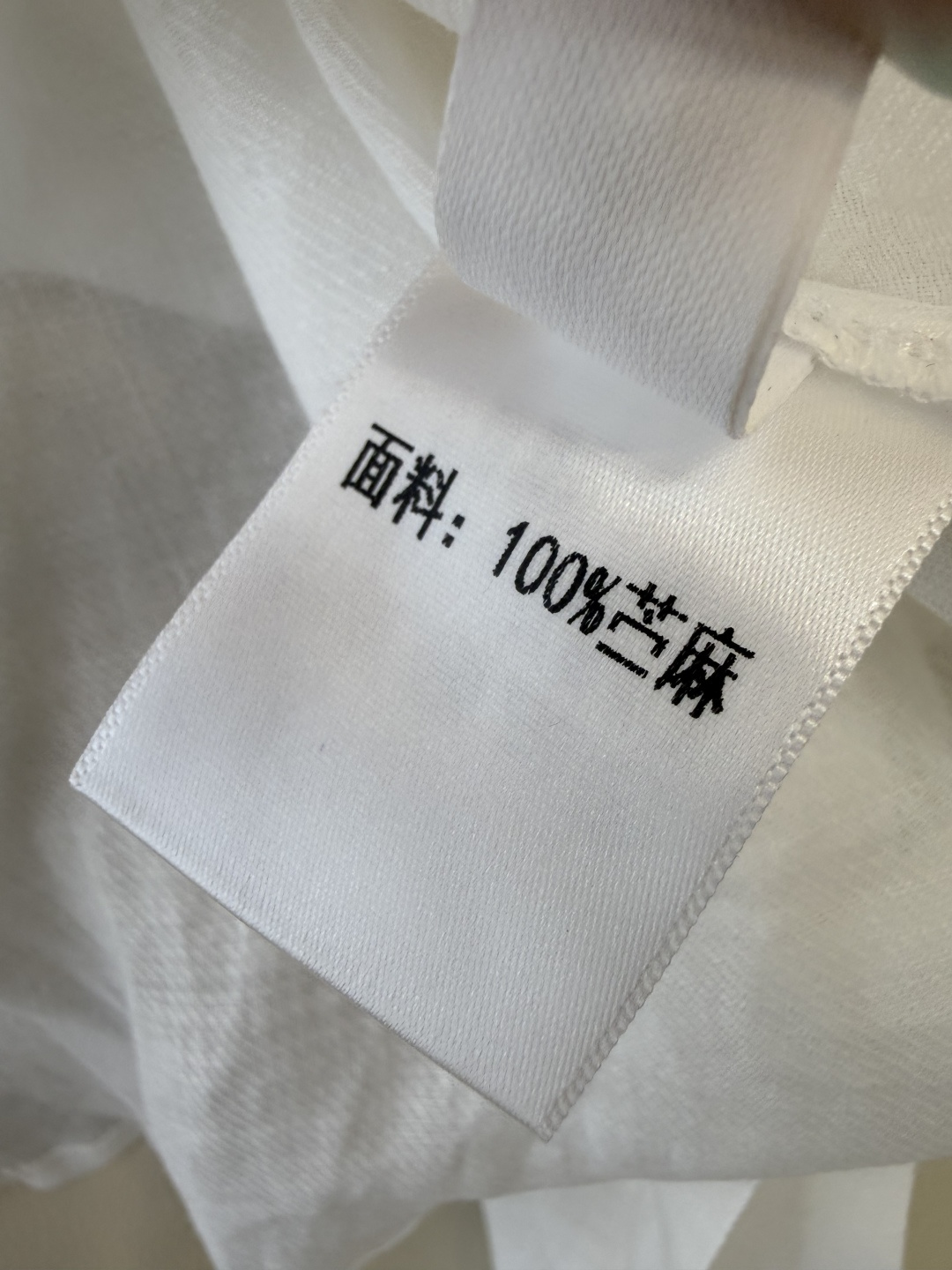YM0137#新款套装⚠️工厂特批‼️绣花领短袖 100% 苎麻上衣➕短裤 套装 三色 S-XL