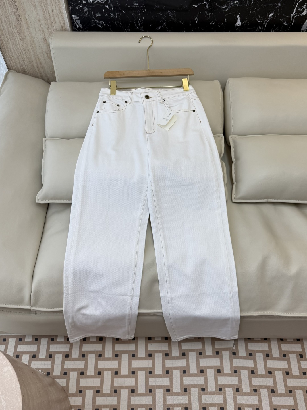 NO:866965,MA030# jeans factory BC open stitch white jeans size 36/38/40/42/44, women's clothing, jeans,19860909MA030#牛仔裤 工厂 BC 明线车边 白色牛仔裤 36/38/40/42/44码,女装,jeans,,Women's clothing