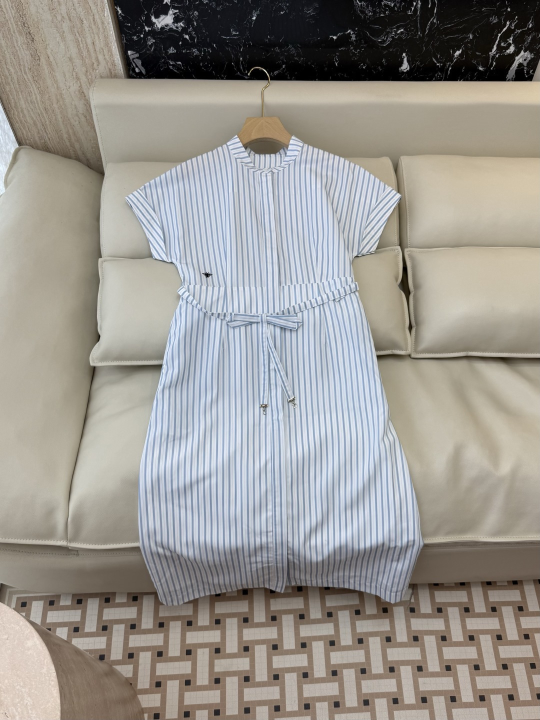 NO:867017,AW0101# New dress factory P dior striped print short-sleeved dress two colors SML, Dior-clothing, dior, dior, skirts, T-shirt,19860909AW0101#新款连衣裙工厂P dior 条纹印花 短袖连衣裙两色 ＳＭＬ,迪奥-服装,dior,dior,skirts,T-shirt,,Women's clothing